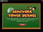 Jouer à Homework tower defence