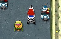 Jouer à Spongbob burger racing