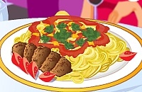 Jouer à Spaghetti and meatballs