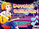 Jouer à Devoted guitar girl