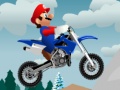Jouer à Mario winter trail
