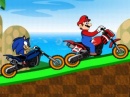 Jouer à Mario vs sonic racing