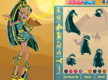 Jouer à Monster high nefera de nile dress up