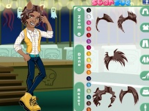 Jouer à Monster high clawd wolf dress up