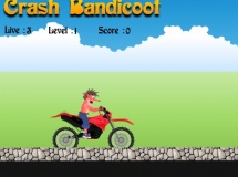 Jouer à Crash bandicoot bike