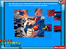 Jouer à Superman puzzle 2