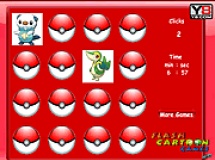 Jouer à Pokemon memory matching