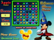 Jouer à Bejeweled mickey mouse