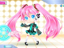 Jouer à Hatsune miku dress up game