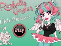 Jouer à Monster high rochelle goyle's chic makeover