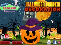 Jouer à Halloween pumpkin decoration game