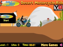 Jouer à Desert motorcycle rides
