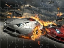 Jouer à Cool car puzzle