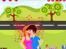 Jouer à Roadside fun kissing