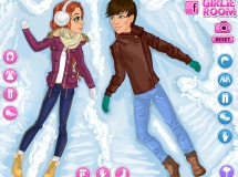 Jouer à Emilys diary snow angels