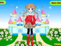 Jouer à Dress up glitter princess