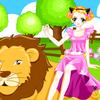 Jouer à Jeu d habillage de princesse au lion