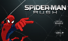 Jouer à Spiderman moto rush