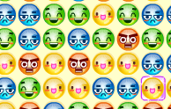 Jouer à Face de bonbons