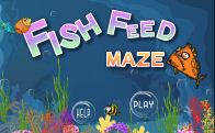 Jouer à Fish feed maze