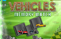 Jouer à Vehicles memory match