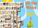 Jouer à Wild west mahjong