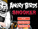 Jouer à Angry birds snooker
