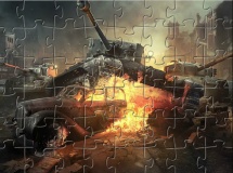 Jouer à Tank destroyer puzzle