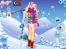 Jouer à Alps ski dressup