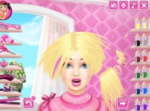 Jouer à Barbie real haircuts