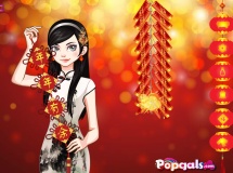 Jouer à Chinese spring festival dress up