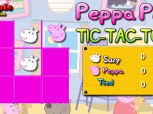 Jouer à Peppa pig tic-tac-toe