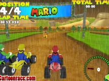 Jouer à Mario rain race 3