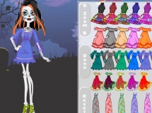 Jouer à Monster high skelita calaveras dress up