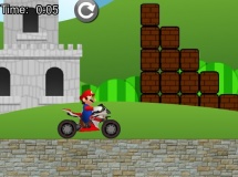 Jouer à Mario bike course