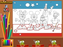 Jouer à Mickey mouse club coloring