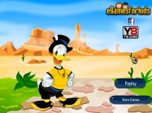 Jouer à Donald duck dress up