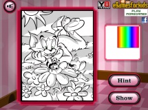 Jouer à Tom and jerry coloring 2