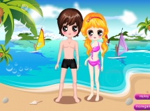 Jouer à Kawaii lover beach dressup