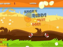 Jouer à Angry birds save the eggs
