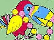 Jouer à Pearl parrot coloring