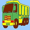 Jouer à Big transport truck coloring