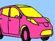 Jouer à Pink personal car coloring