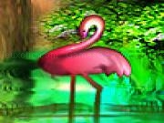 Jouer à Flamingos in the lake puzzle