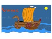 Jouer à Viking ship coloring