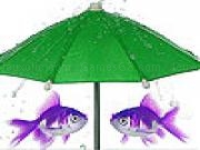 Jouer à Two lovers in rain slide puzzle