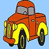 Jouer à Village truck coloring