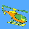 Jouer à Short distance helicopter coloring