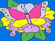 Jouer à Alone butterfly coloring