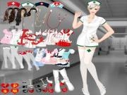 Jouer à Nurse dress up game